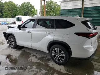2023 Toyota Highlander L with VIN 5TDKDRAH8PS023507, listed as a Copart auction lot 58684065 with 50,294 mi miles and Salvage title. Bid and sale history available at DreamBid. Image 2.