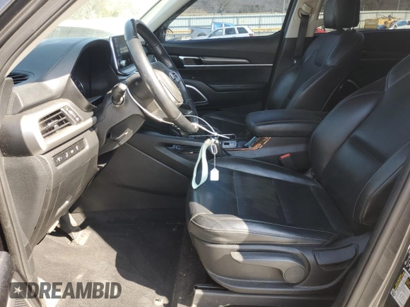 2020 Kia Telluride LX with VIN 5XYP24HCXLG090741, listed as a Copart auction lot 48859185 with 88,597 mi miles and Salvage Title. Bid and sale history available at carsss.com. Image 7.