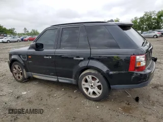 2006 Land Rover Range Rover Sport HSE with VIN SALSF25486A920825, listed as a Copart auction lot 58063625 with 218,694 mi miles and Salvage title. Bid and sale history available at DreamBid. Image 2.