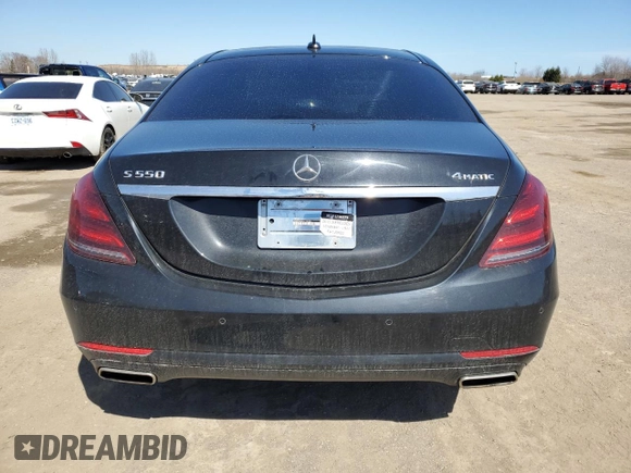 2015 Mercedes-Benz S 550 with VIN WDDUG8FB8FA120822, listed as a Copart auction lot 53850365 with 113,301 mi miles and Clean title. Bid and sale history available at DreamBid. Image 6.
