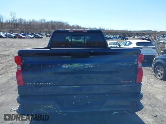 2021 Chevrolet Silverado 1500 RST with VIN 1GCUYEEL3MZ212306, listed as a IAAI auction lot 41855149 with 57,291 mi miles. Bid and sale history available at carsss.com. Image 16.