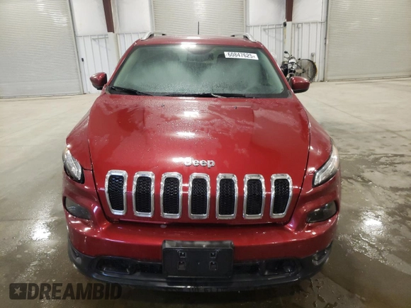 2017 Jeep Cherokee Latitude z VIN 1C4PJMCS7HW587810, wystawiony jako Copart lot #60847625 z przebiegiem 39 950 mil mil oraz Szkoda całkowita • Salvage title. Historia ofert i sprzedaży dostępna na DreamBid. Obrazek 5.