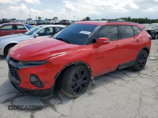 2019 Chevrolet Blazer RS z VIN 3GNKBJRS4KS585990, wystawiony jako Copart lot #58616215 z przebiegiem 161 501 mil mil oraz Szkoda całkowita • Salvage title. Historia ofert i sprzedaży dostępna na DreamBid. Obrazek 1.