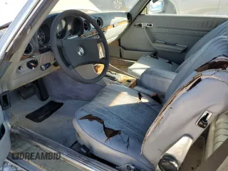 1984 Mercedes-Benz 380 380SL with VIN WDBBA45A9EA015255, listed as a Copart auction lot 43467645 with 162,710 mi miles and Clean Title. Bid and sale history available at carsss.com. Image 7.