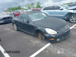 2004 Lexus SC with VIN JTHFN48Y940059470, listed as a IAAI auction lot 42139871 with 184,558 mi miles. Bid and sale history available at carsss.com. Image 1.