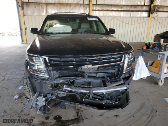 2017 Chevrolet Tahoe Premier with VIN 1GNSCCKC7HR246907, listed as a Copart auction lot 47595165 with 0 mi miles and Salvage Title. Bid and sale history available at carsss.com. Image 5.