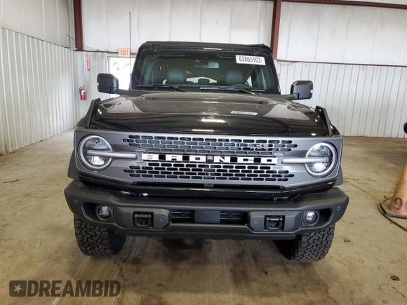 2023 Ford Bronco with VIN 1FMEE5DP2PLB11875, listed as a Copart auction lot 63865103 with 5,470 mi miles. Bid and sale history available at carsss.com. Image 5.