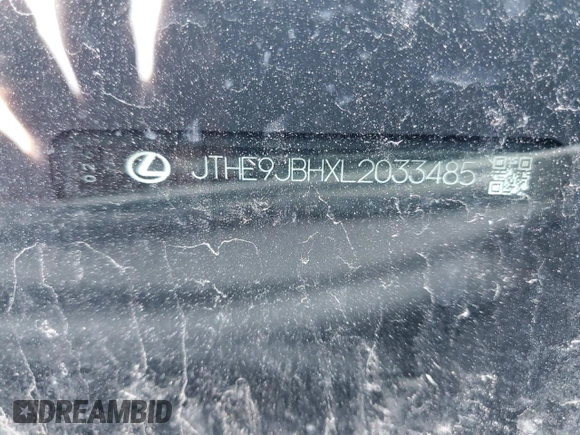 2020 Lexus UX 250h F Sport z VIN JTHE9JBHXL2033485, wystawiony jako Copart lot #86924894 z przebiegiem Nie podano mil oraz Szkoda całkowita • Salvage title. Historia ofert i sprzedaży dostępna na DreamBid. Obrazek 13.