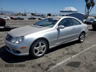 2003 Mercedes-Benz CLK 500 with VIN WDBTJ75J13F041726, listed as a Copart auction lot 66848415 with 42,236 mi miles and Clean title. Bid and sale history available at DreamBid. Image 1.