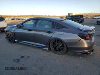2020 Honda Accord with VIN 1HGCV3F12LA010285, listed as a Copart auction lot 88523845 with 62,360 mi miles and Salvage Title. Bid and sale history available at DreamBid. Image 2.