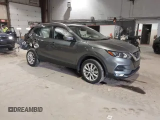 2022 Nissan Rogue Sport SV with VIN JN1BJ1BW4NW491810, listed as a IAAI auction lot 41192500 with 30,600 mi miles. Bid and sale history available at carsss.com. Image 1.