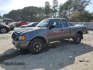 2005 Ford Ranger XL with VIN 1FTYR14U85PA00760, listed as a Copart auction lot 54455335 with 252,001 mi miles and Salvage Title. Bid and sale history available at DreamBid. Image 1.