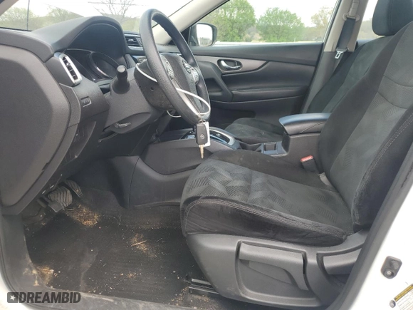 2015 Nissan Rogue S with VIN 5N1AT2MT7FC859844, listed as a Copart auction lot 50661895 with 166,214 mi miles and Salvage Title. Bid and sale history available at carsss.com. Image 7.