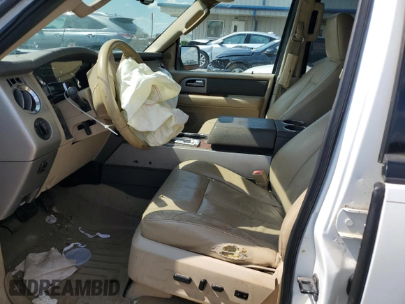 2009 Ford Expedition EL Eddie Bauer with VIN 1FMFK18599EB10650, listed as a Copart auction lot 63792234 with 0 mi miles and Salvage Title. Bid and sale history available at carsss.com. Image 7.