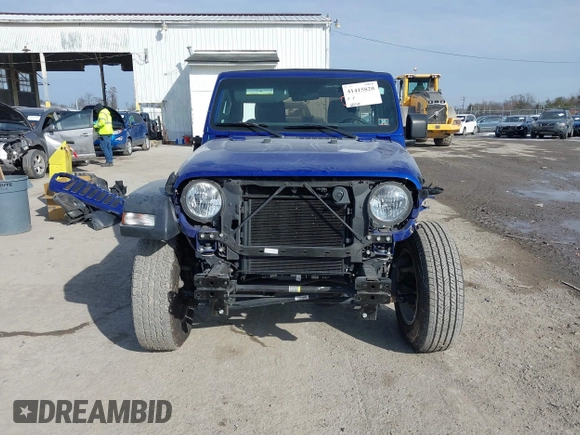 2020 Jeep Wrangler Unlimited Sport S z VIN 1C4HJXDG2LW260238, wystawiony jako IAAI lot #41415820 z przebiegiem 62 224 mil mil oraz . Historia ofert i sprzedaży dostępna na DreamBid. Obrazek 13.