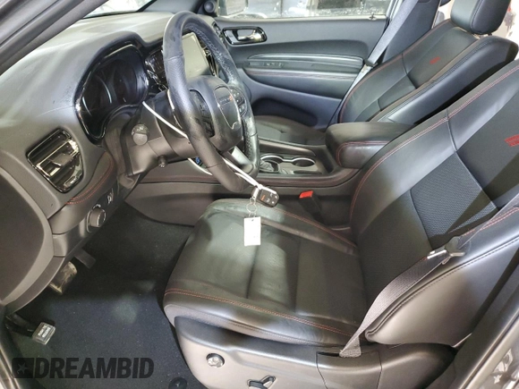 2025 Dodge Durango GT Plus with VIN 1C4RDJDG5SC506983, listed as a Copart auction lot 82427384 with 1,404 mi miles and Salvage title. Bid and sale history available at DreamBid. Image 7.
