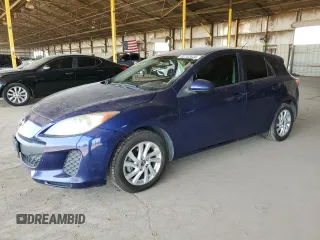 2013 Mazda 3 i Touring with VIN JM1BL1LP8D1795944, listed as a Copart auction lot 60702835 with 117,959 mi miles and Salvage title. Bid and sale history available at DreamBid. Image 1.