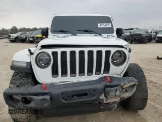 2018 Jeep Wrangler Unlimited Rubicon z VIN 1C4HJXFN5JW198679, wystawiony jako Copart lot #46164715 z przebiegiem 103 795 mil mil oraz Szkoda całkowita • Salvage title. Historia ofert i sprzedaży dostępna na DreamBid. Obrazek 5.