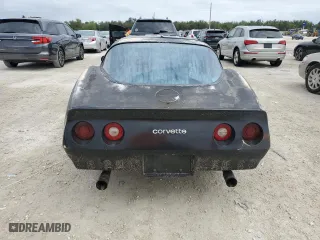 1981 Chevrolet Corvette with VIN 1G1AY8760BS416426, listed as a Copart auction lot 76750144 with 0 mi miles and Non Repairable. Bid and sale history available at carsss.com. Image 6.