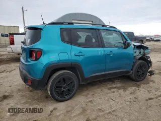 2021 Jeep Renegade Upland z VIN ZACNJDAB2MPM64575, wystawiony jako Copart lot #42279995 z przebiegiem 59 107 mil mil oraz Szkoda całkowita • Salvage title. Historia ofert i sprzedaży dostępna na DreamBid. Obrazek 3.