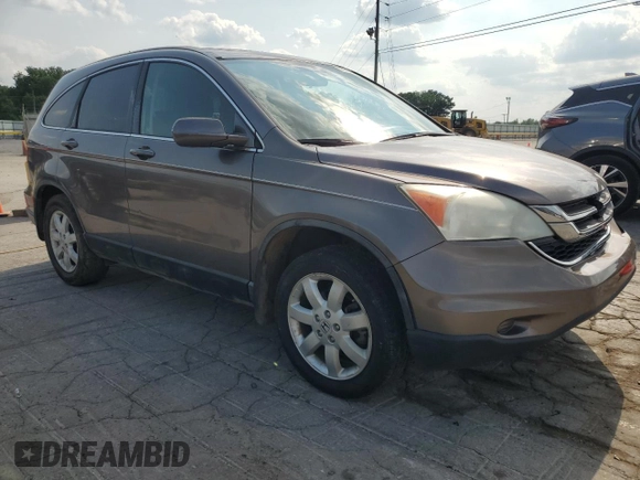 2011 Honda CR-V EX-L with VIN 5J6RE3H72BL039762, listed as a Copart auction lot 60505805 with 109,926 mi miles and Clean title. Bid and sale history available at DreamBid. Image 4.