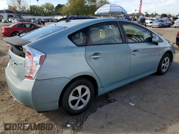 2013 Toyota Prius One with VIN JTDKN3DU8D5612478, listed as a Copart auction lot 46039855 with 141,195 mi miles and Salvage Title. Bid and sale history available at DreamBid. Image 3.