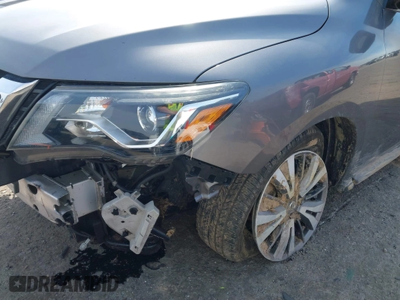 2019 Nissan Pathfinder S z VIN 5N1DR2MN5KC642848, wystawiony jako IAAI lot #41796336 z przebiegiem 69 783 mil mil oraz . Historia ofert i sprzedaży dostępna na DreamBid. Obrazek 18.