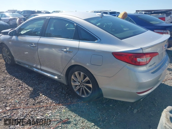 2017 Hyundai Sonata Sport with VIN 5NPE34AF8HH569247, listed as a IAAI auction lot 41494824 with 98,066 mi miles and . Bid and sale history available at DreamBid. Image 3.