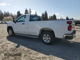 2023 Chevrolet Silverado 1500 Work Truck with VIN 3GCNAAED1PG293594, listed as a Copart auction lot 53402525 with 0 mi miles and Clean Title. Bid and sale history available at carsss.com. Image 2.
