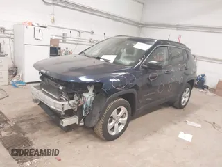 2020 Jeep Compass Latitude with VIN 3C4NJDBB7LT157086, listed as a IAAI auction lot 41263623 with 103,783 mi miles and . Bid and sale history available at DreamBid. Image 17.