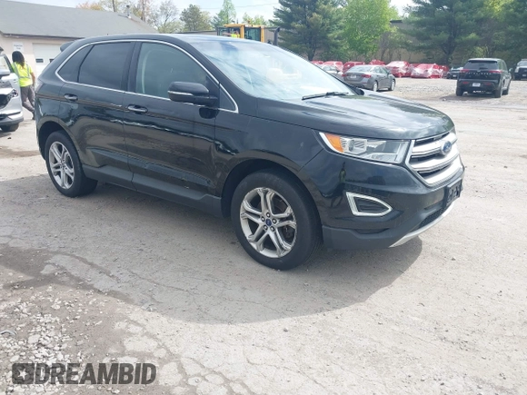 2017 Ford Edge Titanium z VIN 2FMPK4K97HBB82314, wystawiony jako IAAI lot #42295212 z przebiegiem 191 524 mil mil oraz . Historia ofert i sprzedaży dostępna na DreamBid. Obrazek 1.