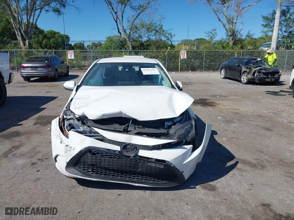 2022 Toyota Corolla LE with VIN 5YFEPMAE5NP370179, listed as a IAAI auction lot 41838269 with 36,873 mi miles. Bid and sale history available at carsss.com. Image 11.