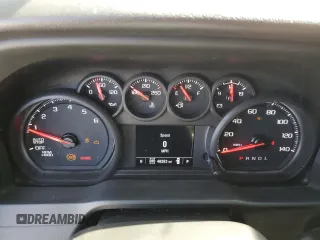 2023 Chevrolet Silverado 1500 Custom with VIN 1GCPDBEK7PZ159886, listed as a Copart auction lot 46470465 with 46,263 mi miles and Salvage Title. Bid and sale history available at DreamBid. Image 9.