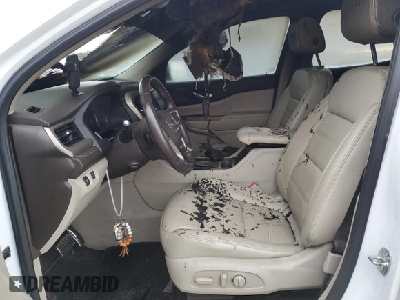 2019 GMC Acadia Denali with VIN 1GKKNXLS3KZ266096, listed as a Copart auction lot 84693524 with 52,857 mi miles and Salvage Title. Bid and sale history available at carsss.com. Image 7.