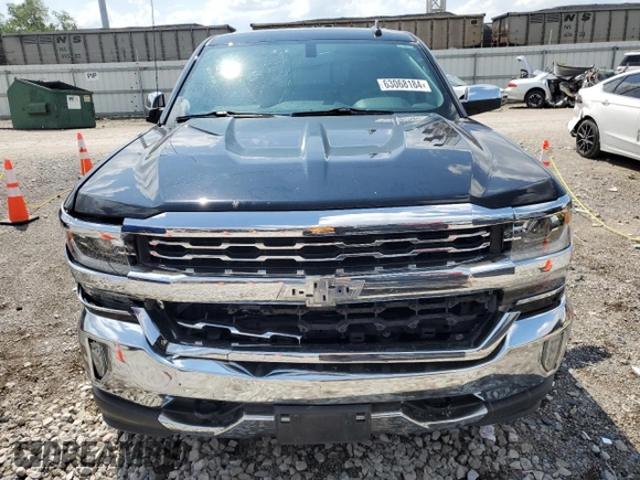 2016 Chevrolet Silverado 1500 LTZ with VIN 3GCUKSEJ7GG382123, listed as a Copart auction lot 63068184 with 158,096 mi miles and Salvage Title. Bid and sale history available at DreamBid. Image 5.