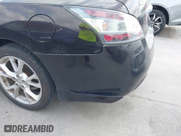 2013 Nissan Maxima SV with VIN 1N4AA5AP9DC810926, listed as a IAAI auction lot 42160018 with 166,525 mi miles and . Bid and sale history available at DreamBid. Image 6.