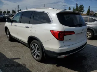2017 Honda Pilot Touring with VIN 5FNYF6H91HB080607, listed as a Copart auction lot 49119715 with 61,490 mi miles and Salvage Title. Bid and sale history available at carsss.com. Image 2.