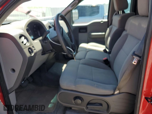 2005 Ford F-150 XL with VIN 1FTRF12255KC49318, listed as a Copart auction lot 62520105 with 118,268 mi miles and Clean title. Bid and sale history available at DreamBid. Image 7.