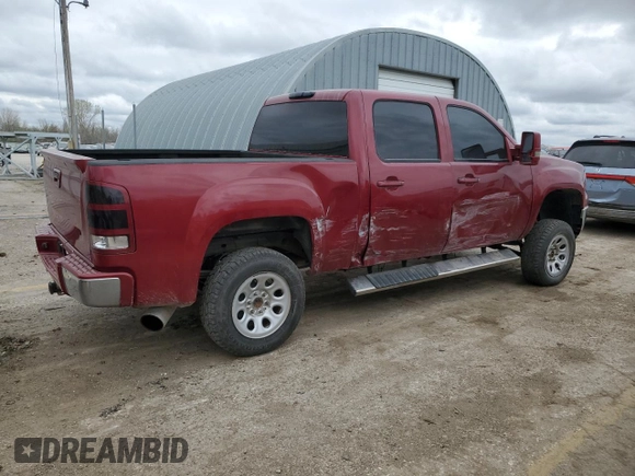 2012 GMC Sierra 1500 SLE with VIN 3GTP2VE75CG226210, listed as a Copart auction lot 51919155 with 95,681 mi miles and Salvage Title. Bid and sale history available at DreamBid. Image 3.