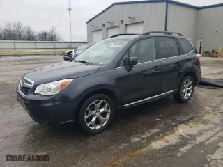 2015 Subaru Forester 2.5i Touring with VIN JF2SJAWC5FH484112, listed as a Copart auction lot 50747395 with 85,664 mi miles and Salvage Title. Bid and sale history available at carsss.com. Image 1.