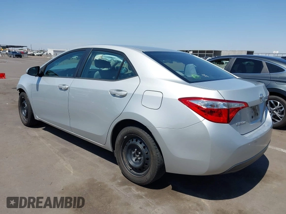 2016 Toyota Corolla L with VIN 2T1BURHE3GC599462, listed as a IAAI auction lot 42478922 with 104,125 mi miles and . Bid and sale history available at DreamBid. Image 3.