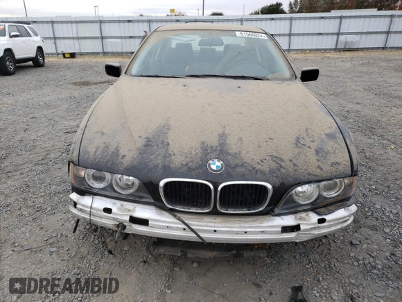 2001 BMW 5 Series 525iA with VIN WBADT434X1GX24833, listed as a Copart auction lot 81566024 with 134,128 mi miles and Salvage Title. Bid and sale history available at carsss.com. Image 5.