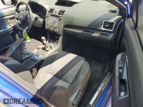 2021 Subaru WRX STI Limited with VIN JF1VA2W64M9816520, listed as a Copart auction lot 71709464 with 39,521 mi miles and Salvage Title. Bid and sale history available at DreamBid. Image 8.