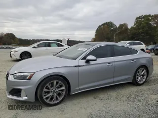 2023 Audi A5 Sportback Premium Plus with VIN WAUCBCF55PA048526, listed as a Copart auction lot 78367084 with 9,537 mi miles and Salvage Title. Bid and sale history available at carsss.com. Image 1.