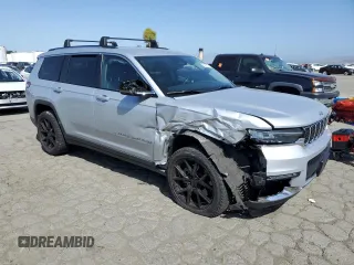 2021 Jeep Grand Cherokee Limited с VIN 1C4RJKBG4M8162344, выставлен на аукционе Copart как лот 55282015 с пробегом 40 263 миль миль и Списание • Salvage title. История ставок и продаж доступна на DreamBid. Изображение 4.