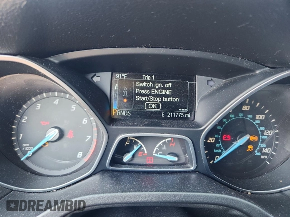 2014 Ford Focus Titanium with VIN 1FADP3N21EL274263, listed as a Copart auction lot 64017905 with 211,775 mi miles and Clean title. Bid and sale history available at DreamBid. Image 9.