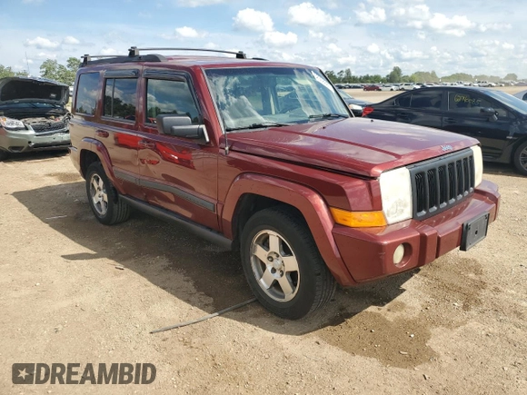 2009 Jeep Commander Sport z VIN 1J8HH48K79C501349, wystawiony jako Copart lot #62368885 z przebiegiem 191 923 mil mil oraz Szkoda całkowita • Salvage title. Historia ofert i sprzedaży dostępna na DreamBid. Obrazek 4.