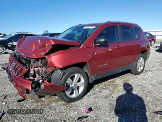 2016 Jeep Compass Sport with VIN 1C4NJDBB0GD713069, listed as a Copart auction lot 80003774 with 92,872 mi miles and Salvage title. Bid and sale history available at DreamBid. Image 1.