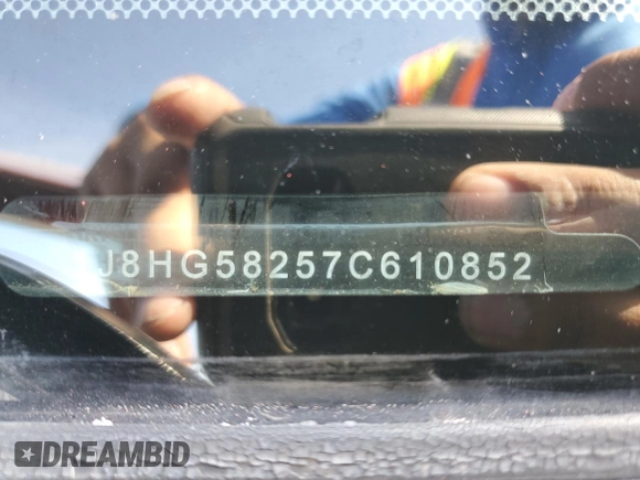 2007 Jeep Commander Limited z VIN 1J8HG58257C610852, wystawiony jako Copart lot #49461225 z przebiegiem 91 125 mil mil oraz Szkoda całkowita • Salvage title. Historia ofert i sprzedaży dostępna na DreamBid. Obrazek 15.