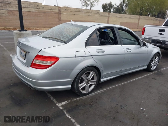 2010 Mercedes-Benz C-Class C 300 Sport with VIN WDDGF5EB3AA405663, listed as a IAAI auction lot 42032950 with 178,381 mi miles. Bid and sale history available at carsss.com. Image 4.
